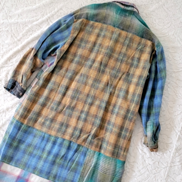 Vintage Flannel Dress 👗 - Picture 9 of 9